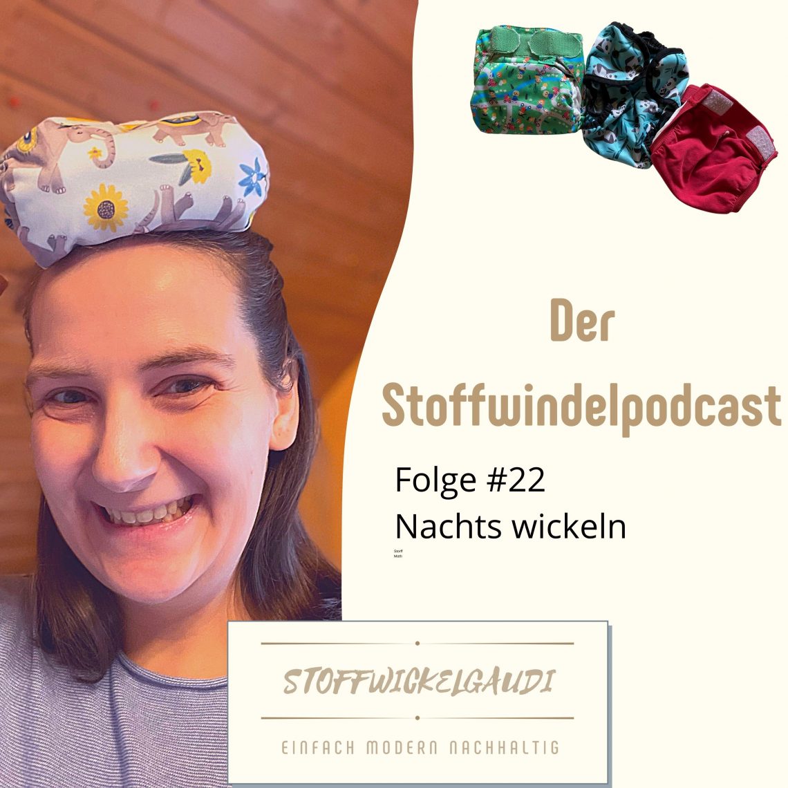 Podcast Cover Nachts wickeln